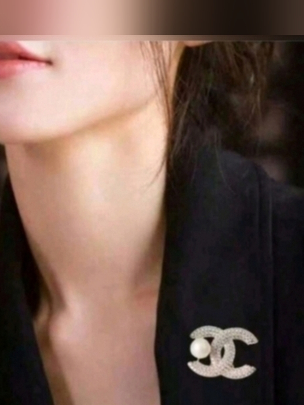 Chanel Style Brooch